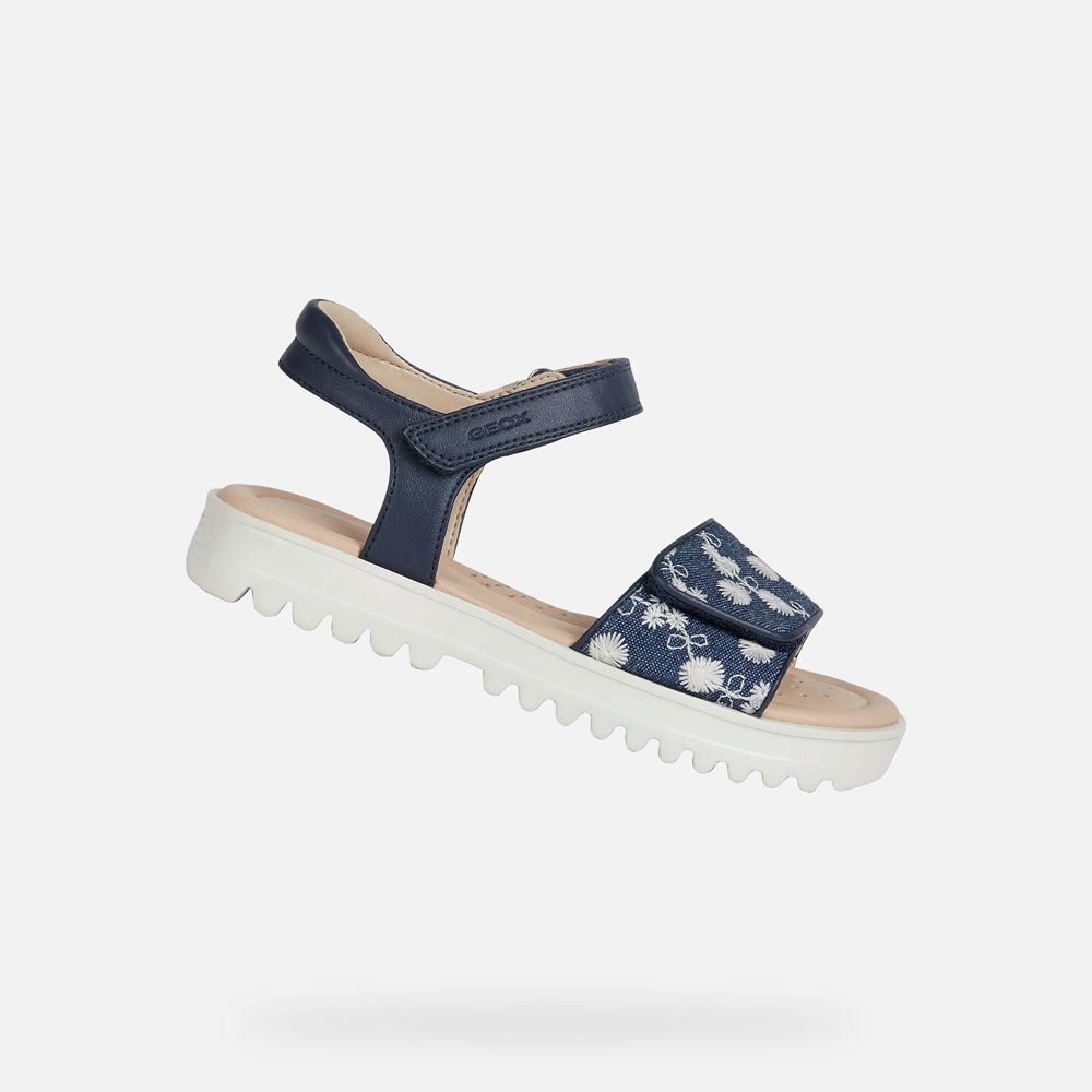 Sandales Geox Coralie - Bleu Marine - Fille 539782-IDP